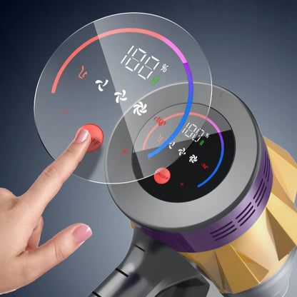 550W Cordless Handheld Vacuum Cleaner,50Kpa Strong Suction,Detachable & Replaceable Battery,Touchscreen,Vacuum Cleaner for Home