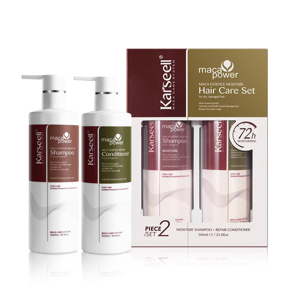 Collagen Hair Treatment Repair Conditioning, Shampoo and Conditioner for Dry Damaged Hair All Hair Types