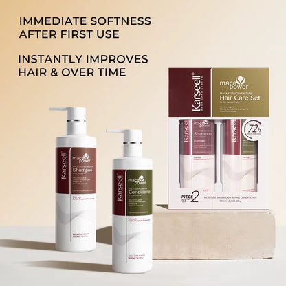 Collagen Hair Treatment Repair Conditioning, Shampoo and Conditioner for Dry Damaged Hair All Hair Types